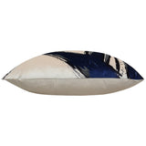 Bali Pillow, Ivory/Navy-Accessories-High Fashion Home