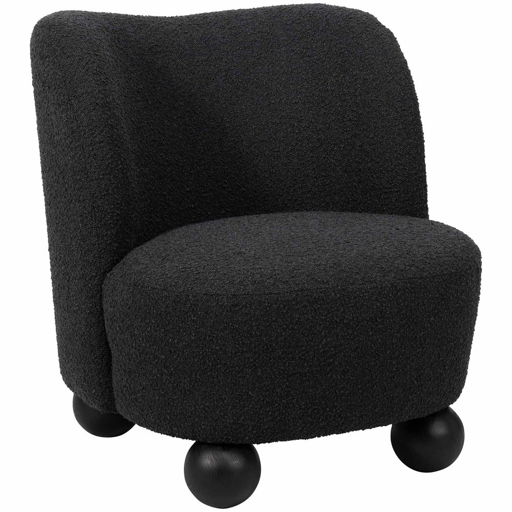 Ball-Foot Chair, Black
