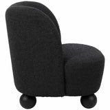 Ball-Foot Chair, Black