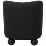 Ball-Foot Chair, Black