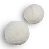 Balle Shearling Pillow, White, Set of 2