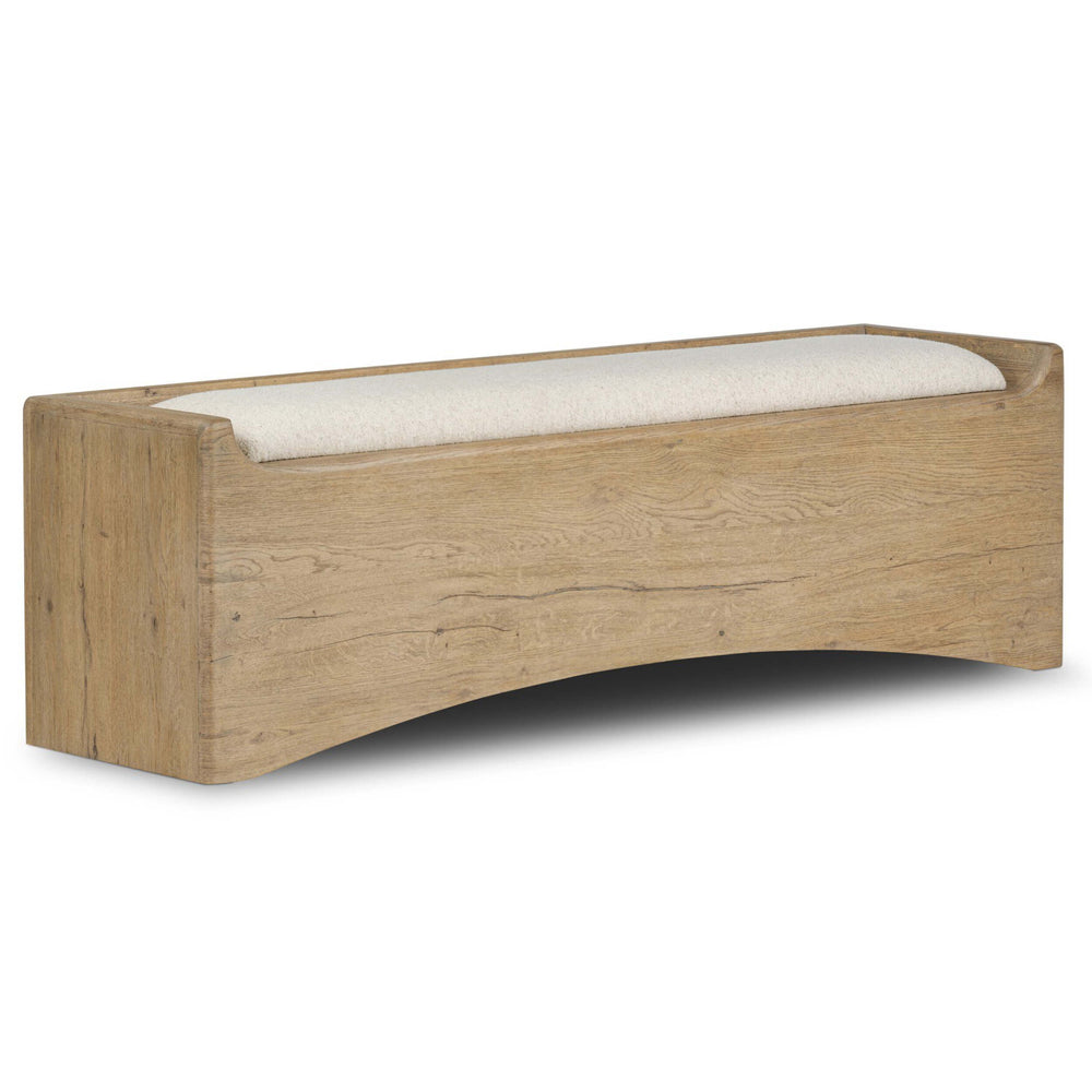 Balon Trunk, Charter Oatmeal by Four Hands-Furniture - Storage-High Fashion Home