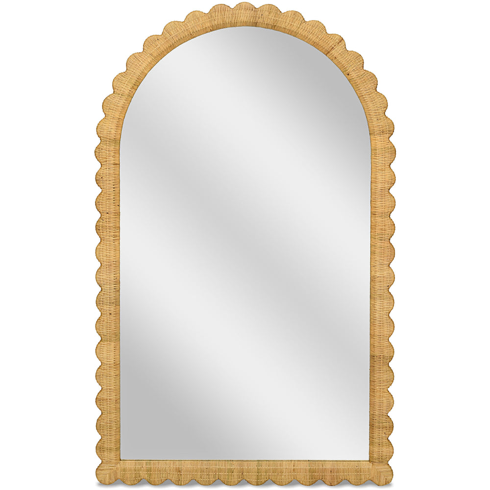 Bama Arched Mirror, Natural