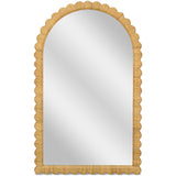 Bama Arched Mirror, Natural