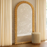 Bama Arched Mirror, Natural