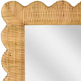 Bama Rectangular Mirror, Natural
