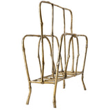 Bamboo Magazine Rack, Gold Leaf