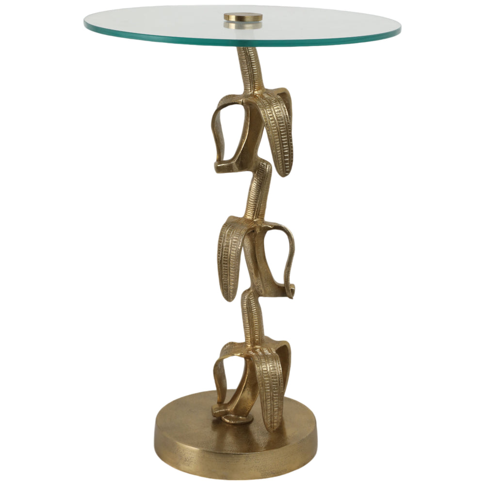 Bananas Accent Table, Gold