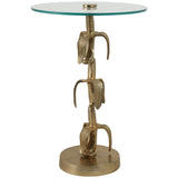 Bananas Accent Table, Gold
