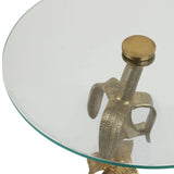 Bananas Accent Table, Gold