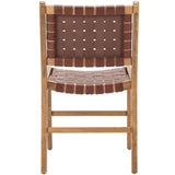 Bandoni Dining Chair, Brown, Set of 2-Furniture - Dining-High Fashion Home