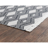 Banning Outdoor Rug, Charcoal