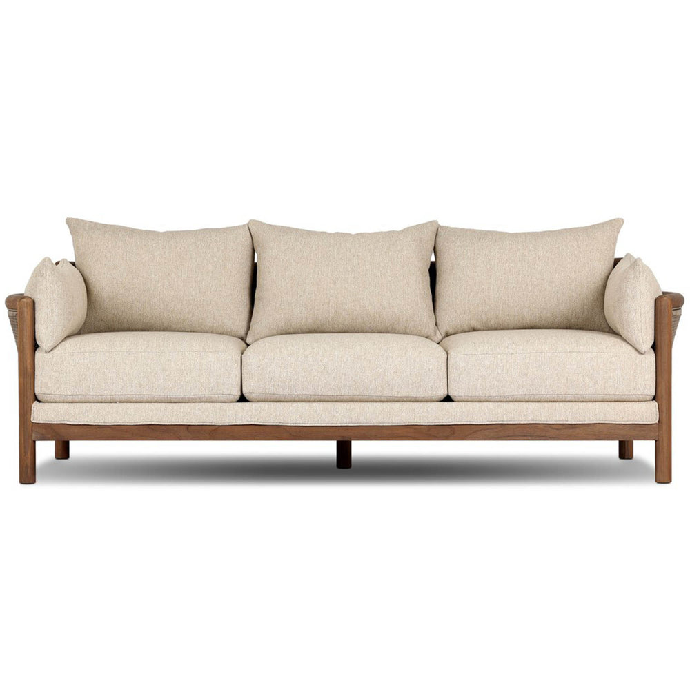 Barbosa 86" Outdoor Sofa, Concha Beige by Four Hands