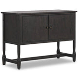 Bari 46" Sideboard, Cracked Smoked Black by Amber Lewis x Four Hands