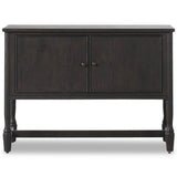 Bari 46" Sideboard, Cracked Smoked Black by Amber Lewis x Four Hands-Furniture - Storage-High Fashion Home