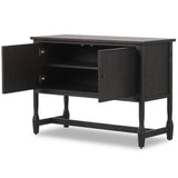 Bari 46" Sideboard, Cracked Smoked Black by Amber Lewis x Four Hands-Furniture - Storage-High Fashion Home