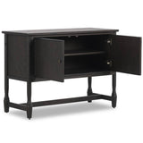Bari 46" Sideboard, Cracked Smoked Black by Amber Lewis x Four Hands