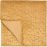 Bari Velvet Quilt, Gold-Accessories-High Fashion Home