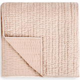 Bari Velvet Quilt, Nude-Accessories-High Fashion Home