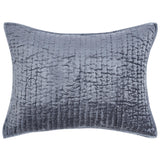 Bari Velvet Sham, Sea Fog