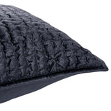 Bari Velvet Sham, Sea Fog