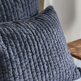 Bari Velvet Sham, Sea Fog