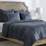 Bari Velvet Sham, Sea Fog