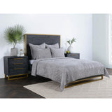 Bari Velvet Quilt by Classic Home