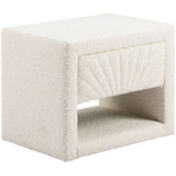 Baris Nightstand, Ivory