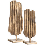 Bark, Gold, Set of 2-Accessories-High Fashion Home
