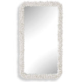 Barnacle Mirror, White