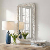 Barnacle Mirror, White