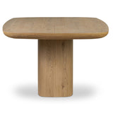 Barto Dining Table, Aged Smoked Oak Veneer by Four Hands-Furniture - Dining-High Fashion Home