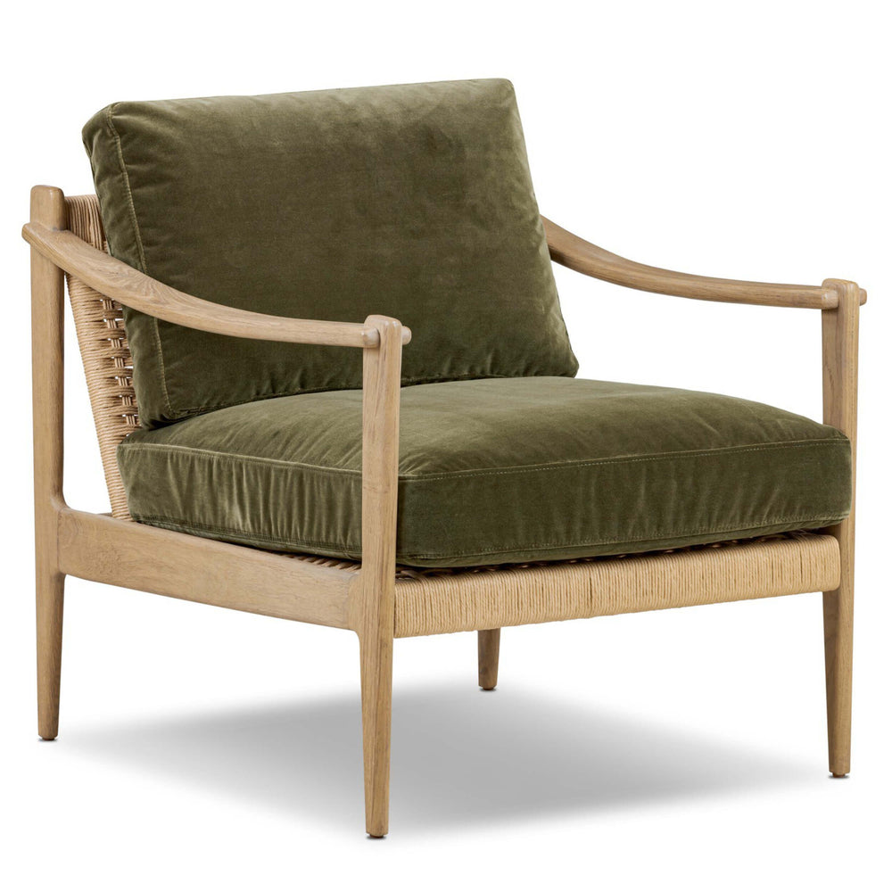 Barwin Chair, Surrey Olive by Four Hands-Furniture - Chair-High Fashion Home