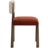 Bayard Dining Chair, Meg Rust/Terri Nutmeg, Set of 2-Furniture - Dining-High Fashion Home