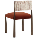 Bayard Dining Chair, Meg Rust/Terri Nutmeg, Set of 2-Furniture - Dining-High Fashion Home