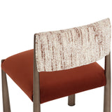 Bayard Dining Chair, Meg Rust/Terri Nutmeg, Set of 2-Furniture - Dining-High Fashion Home