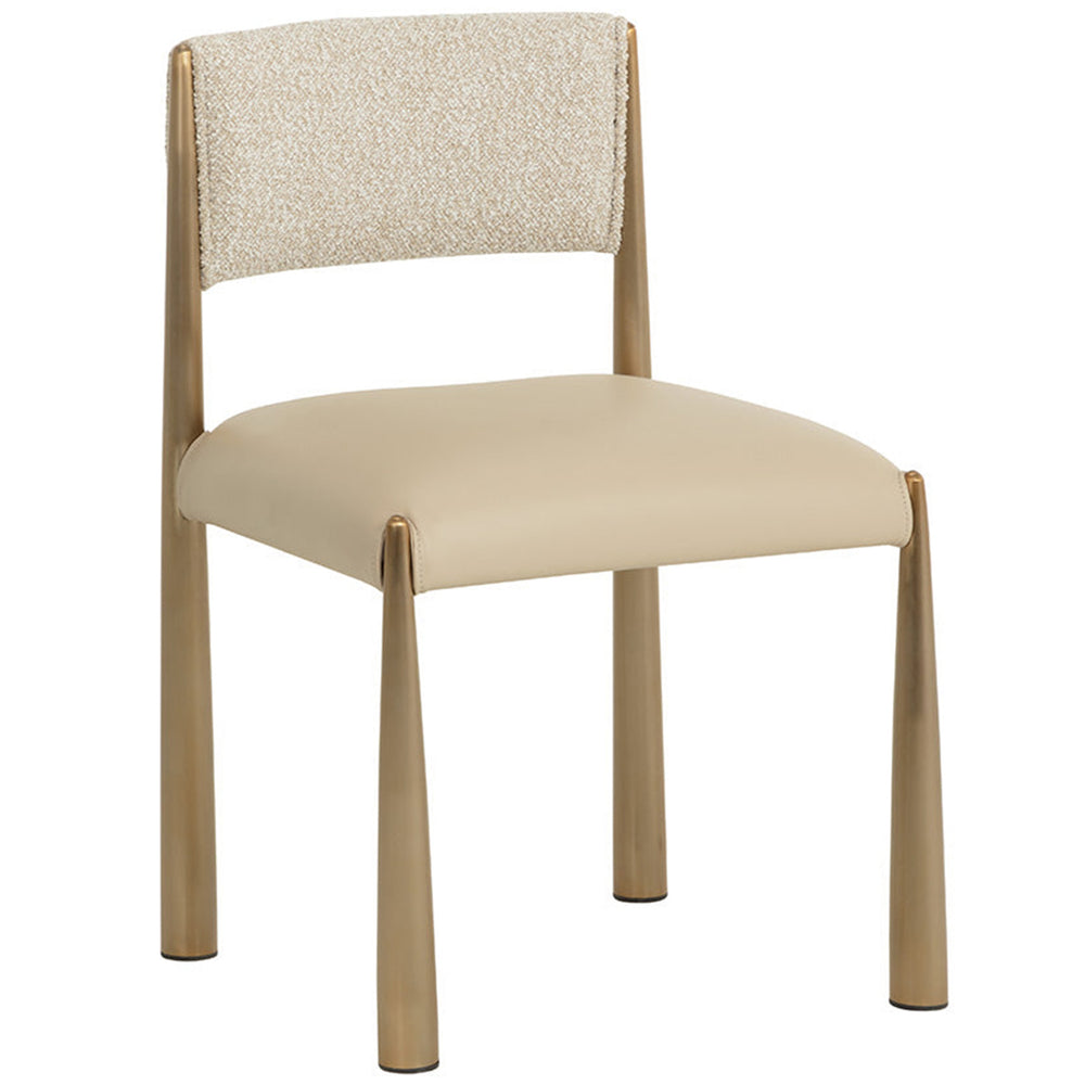 Bayard Dining Chair, Napa Beige/Santa Cruz Oatmeal, Set of 2-Furniture - Dining-High Fashion Home
