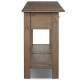 Bayla Console Table, Brown Oak by Amber Lewis x Four Hands-Furniture - Accent Tables-High Fashion Home