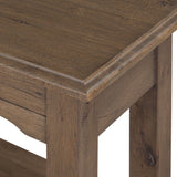 Bayla Console Table, Brown Oak by Amber Lewis x Four Hands-Furniture - Accent Tables-High Fashion Home