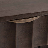 Baylee 1 Drawer Nightstand, Cocoa Brown-Furniture - Bedroom-High Fashion Home