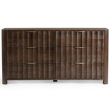 Baylee 6 Drawer Dresser, Cocoa Brown-Furniture - Storage-High Fashion Home
