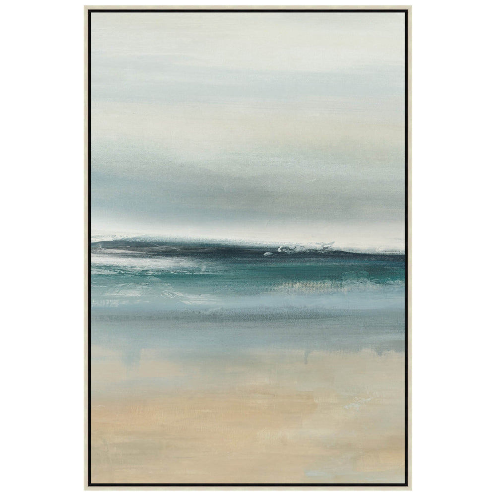 Beach Stroll II Framed