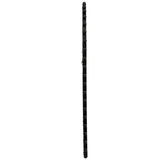 Beaded Arch Mirror, Black