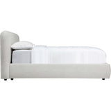 Beatrice King Bed, Brent Light Grey-Furniture - Bedroom-High Fashion Home