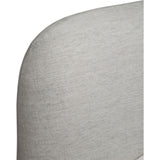 Beatrice King Bed, Brent Light Grey-Furniture - Bedroom-High Fashion Home