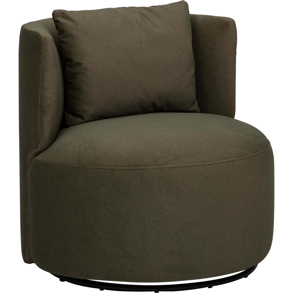 Beck Swivel Chair, Vesper Forest