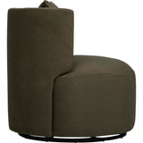 Beck Swivel Chair, Vesper Forest