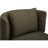 Beck Swivel Chair, Vesper Forest