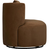 Beck Swivel Chair, Vesper Tobacco